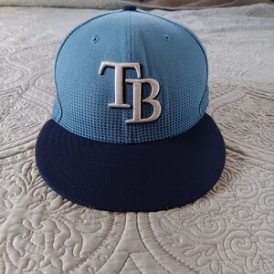 New Era Tampa Bay Rays‎ Fitted Hat 7 3/8